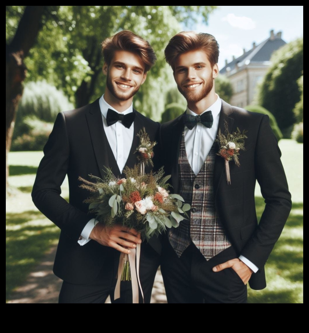 עניבות אופנתיות: מבטאים אופנתיים לחתונה