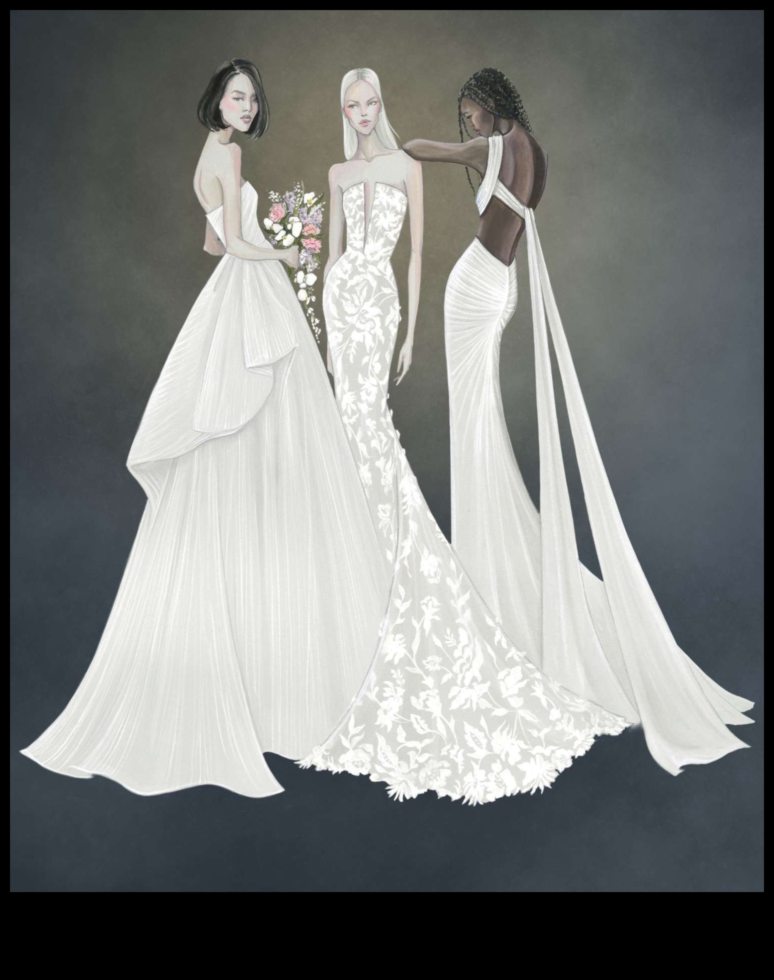 מסלול המראה: שמלות כלה מודרניות נחשפו