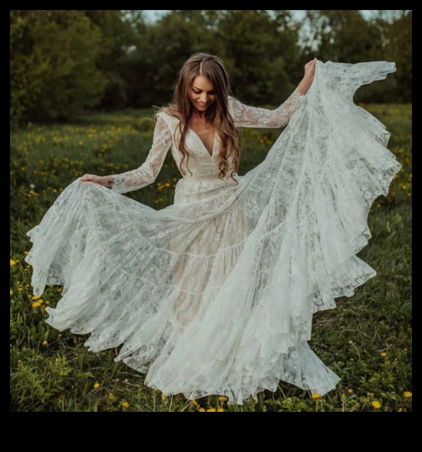 לחישות של Boho Beauty Nature בקסם שמלת כלה 1 בוהו ביוטי: לחישות הטבע בקסם שמלת כלה